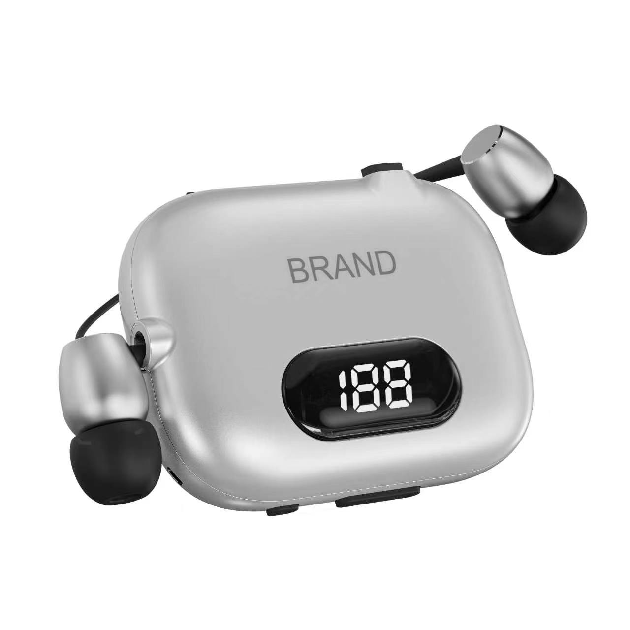 K97 clip-on retractable Bluetooth earphone