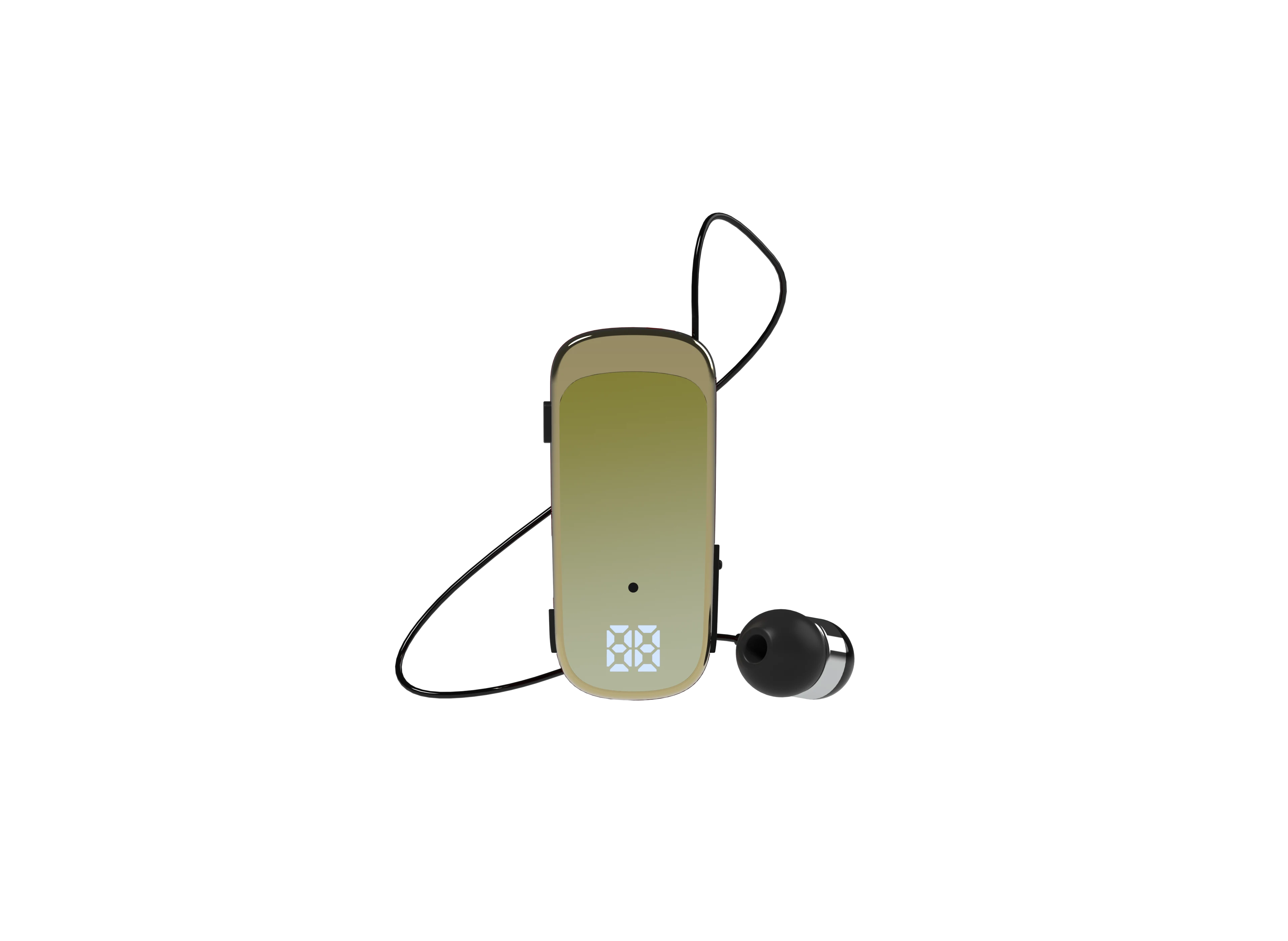 K65 in Gold gradient — Front view