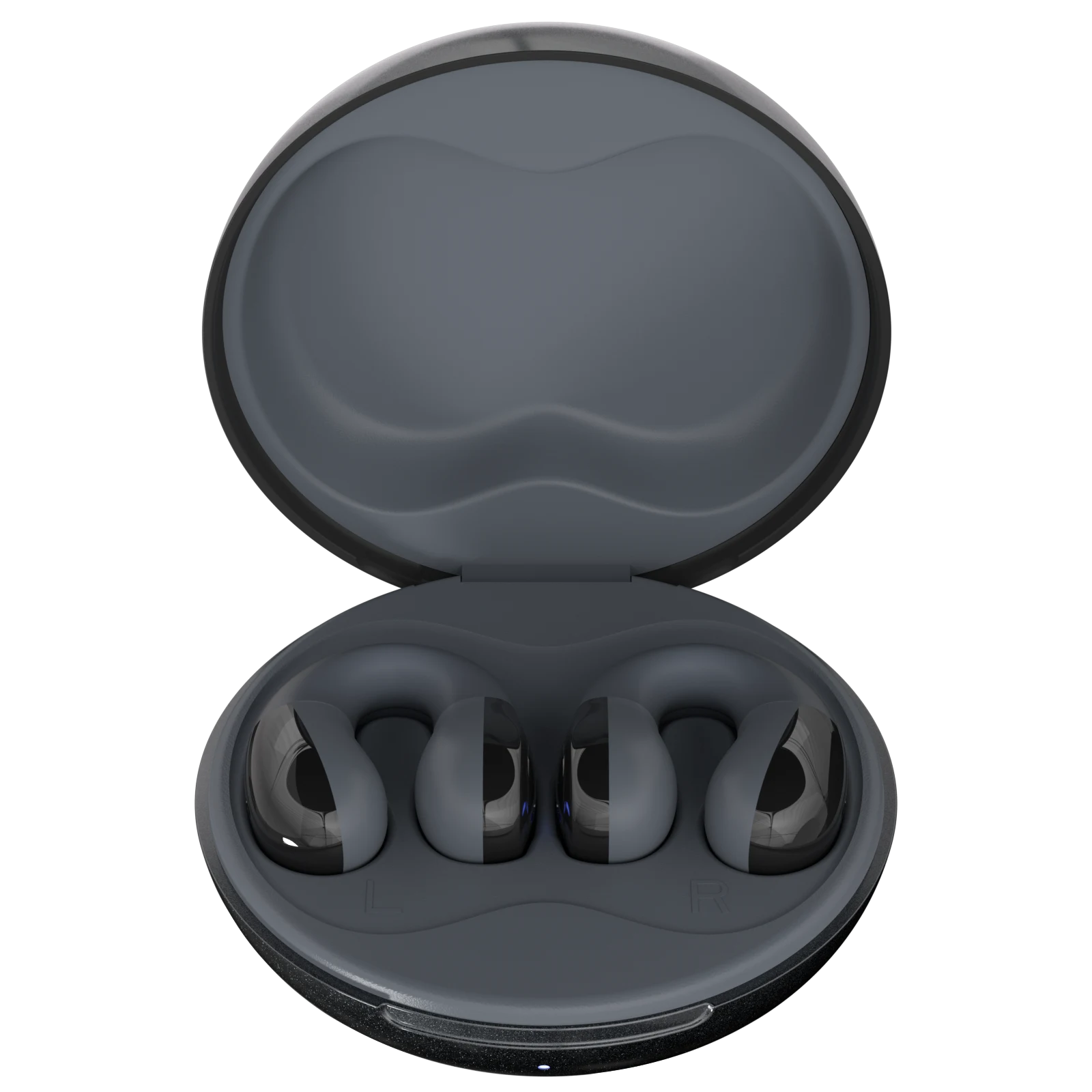 F13 in Black — Open case — front