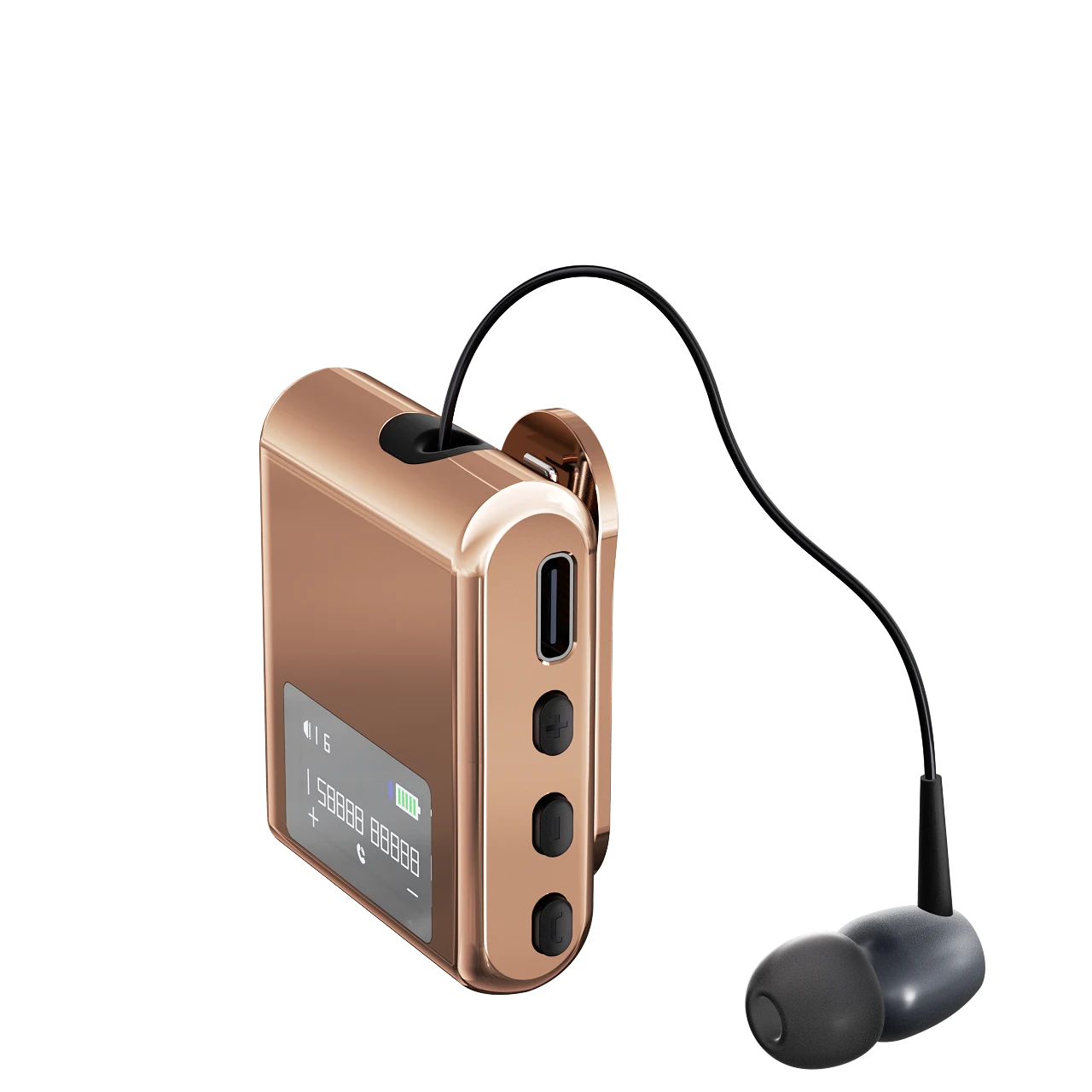 K89 in Bronze — Cable extended
